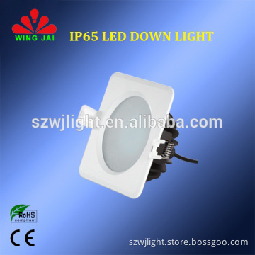 2015 made in china promotional ip65 7w recessed downlight cob led in square